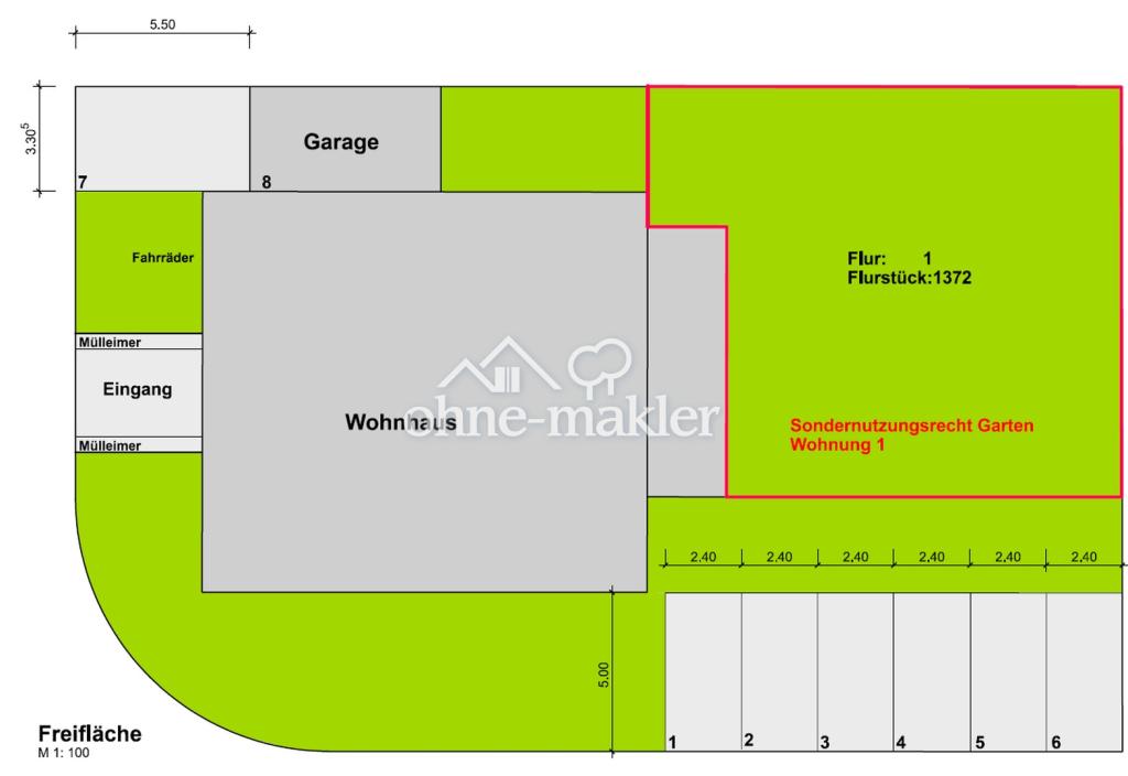 Exklusive 4-Zimmer-Wohnung in Frankfurt-Harheim +Garten+Küche! - Foto 5