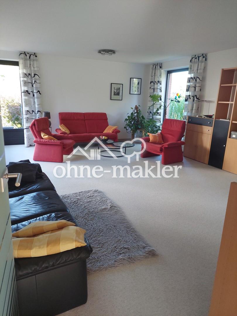 Blick in das Wohnzimmer