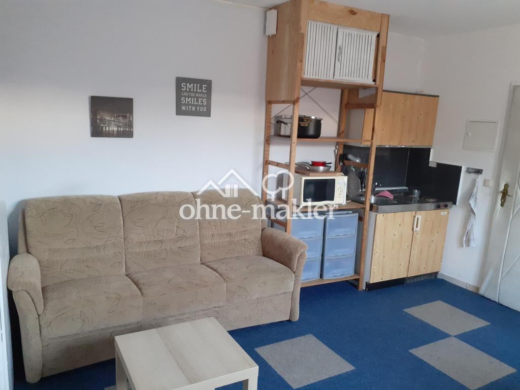 Wohnzimmer mit Küchenteil