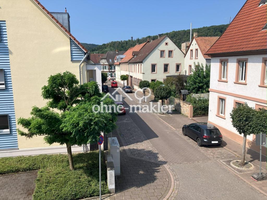 Blick vom Wohnzimmer