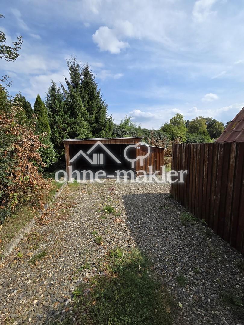Carport Links Anbau