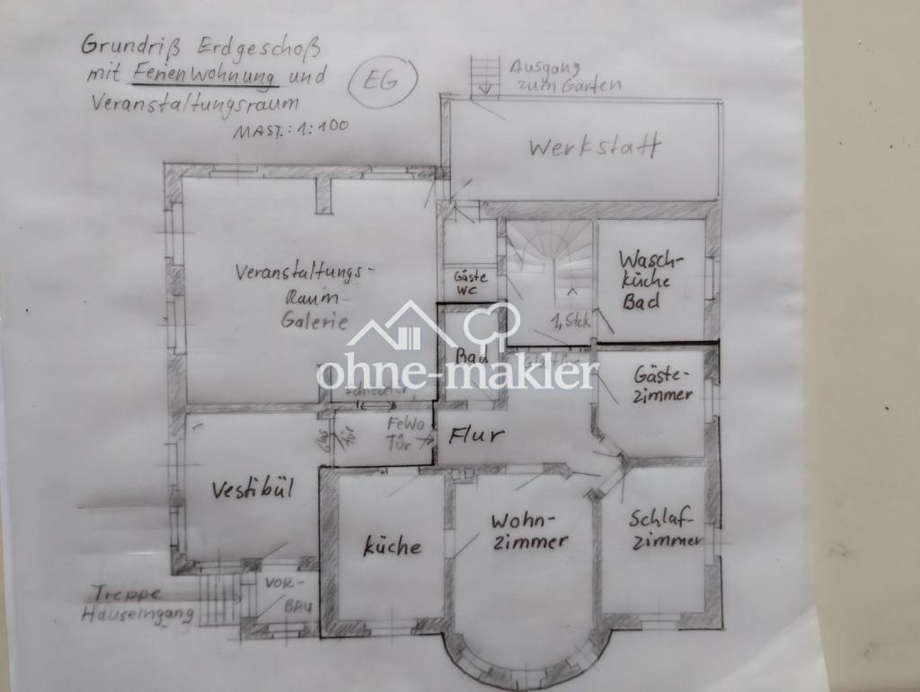 Grundriss der Ferienwohnung