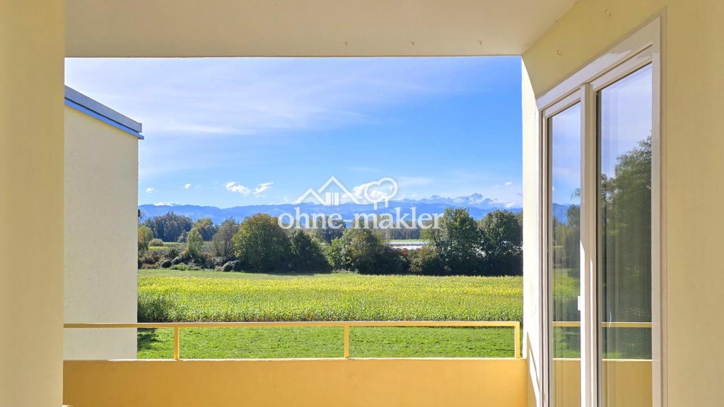 Loggia Blick auf den Sentis