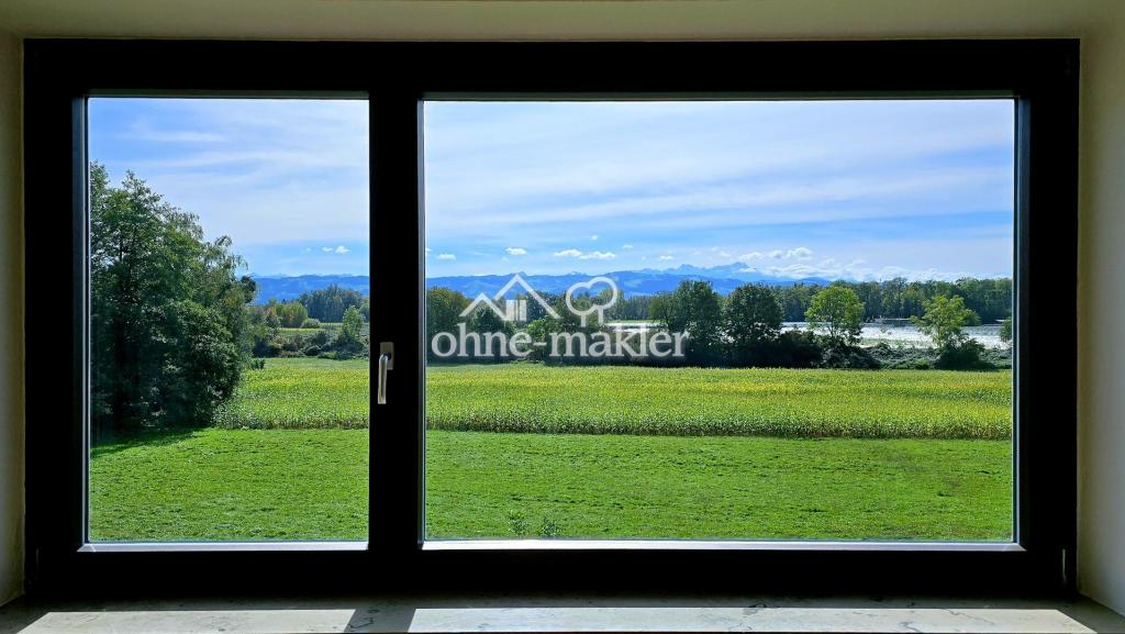 Blick aus dem Wohnzimmer