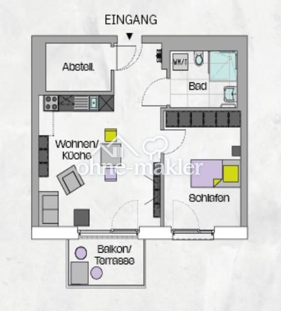 WE4 (EG), WE11 + WE24 (1. OG) 