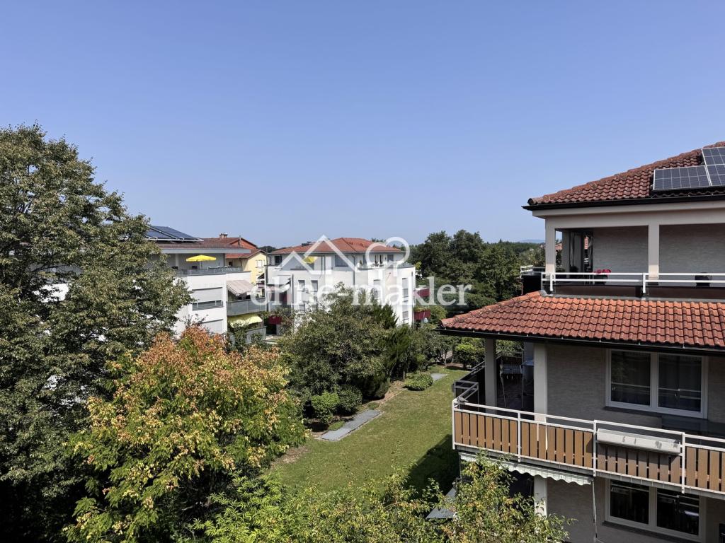 Blick vom Balkon Schlafzimmer