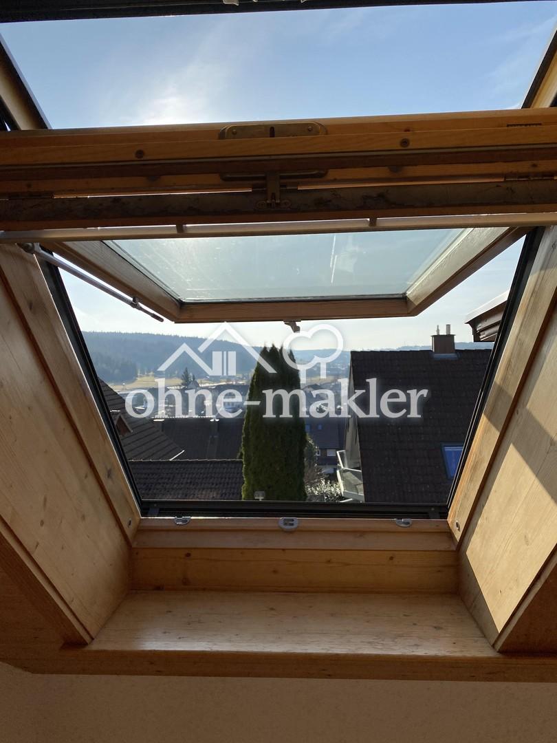 Fernsicht Wohnzimmer/Balkon
