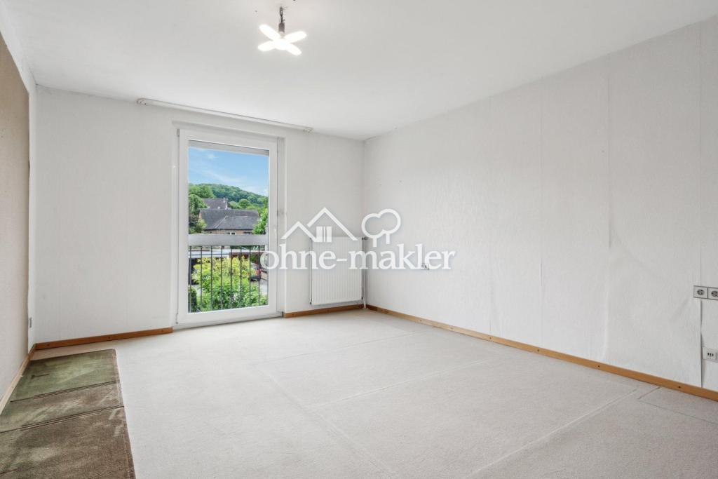 Schlafzimmer mit Ausblick