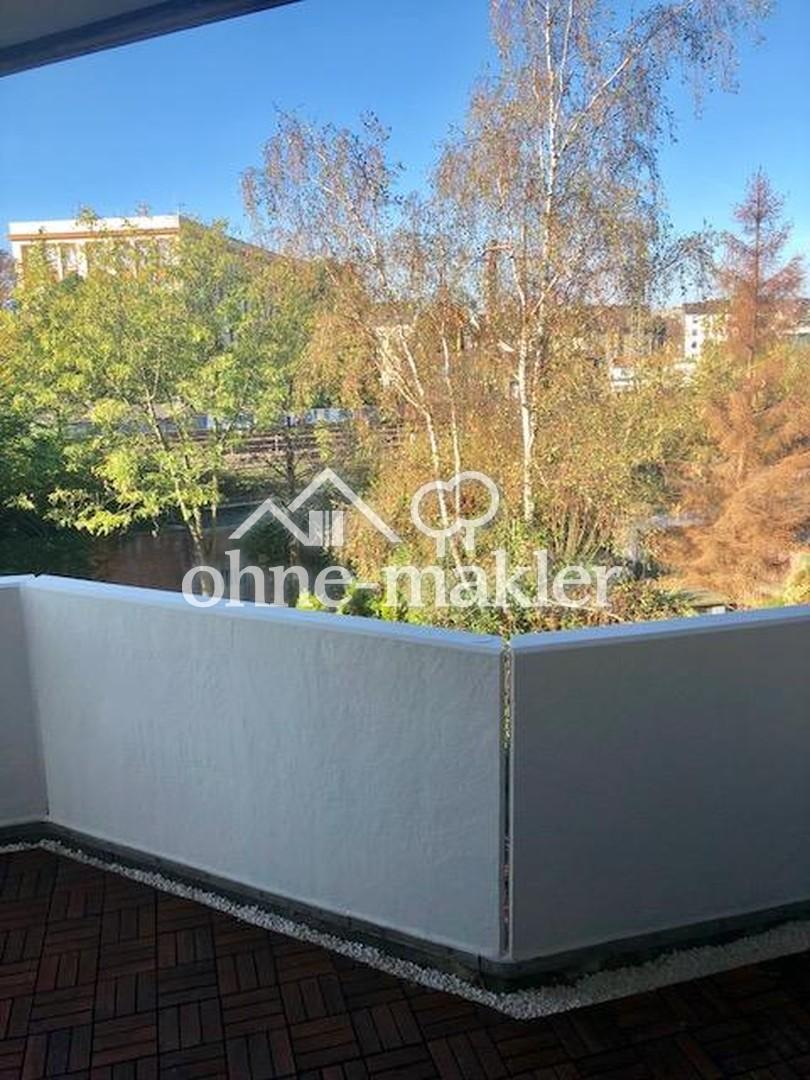 Blick aus dem Balkon