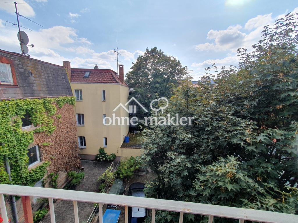 Aussicht vom Balkon
