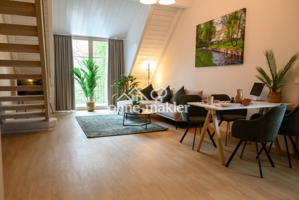 Möbliertes Wohnen im Grünen – 53 m² an der Würm mit Top-Anbindung | Superior Galerie Apartment - Foto 2