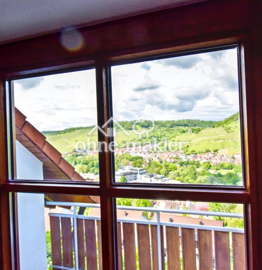 Aussicht über Balkon