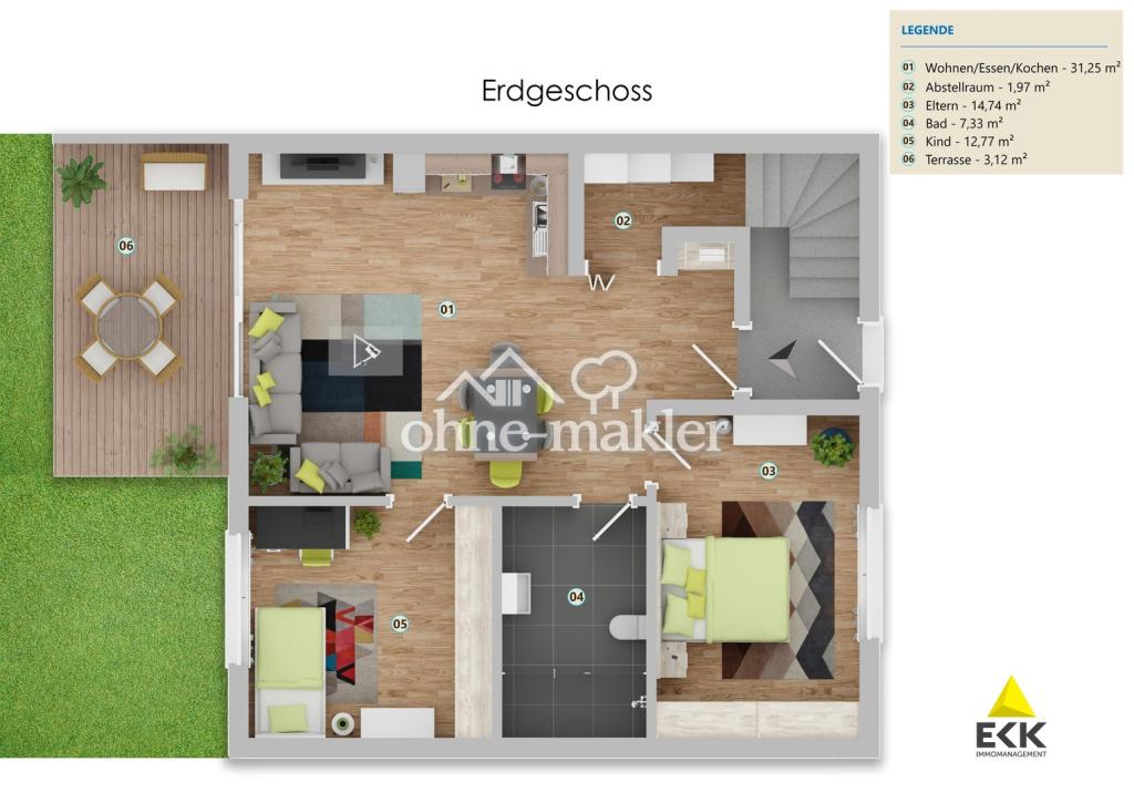 Grundriss Erdgeschoss