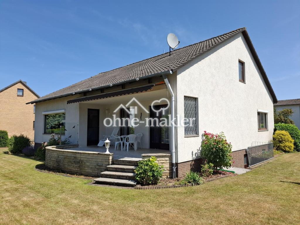 Haus mit Terrasse, Westseite