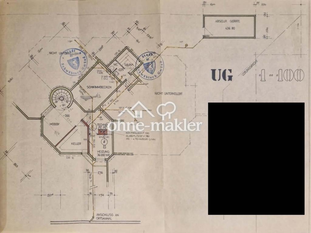 Grundriss UG