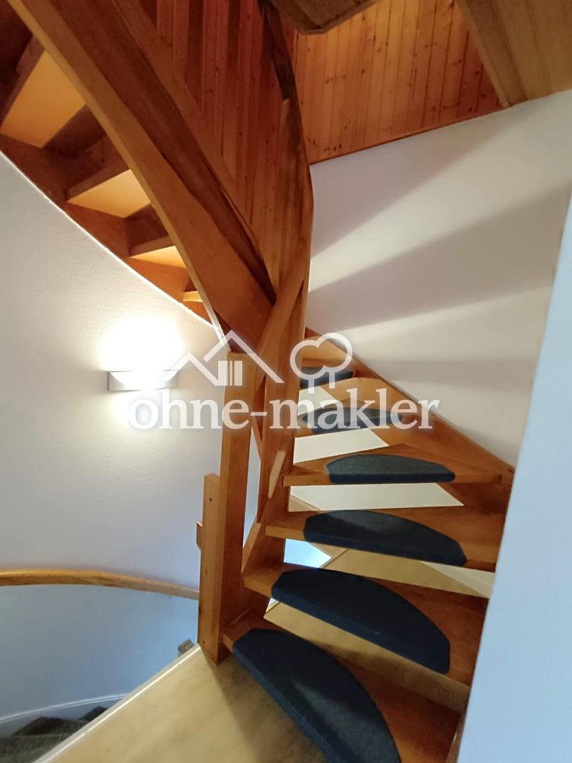 Treppe zum DG