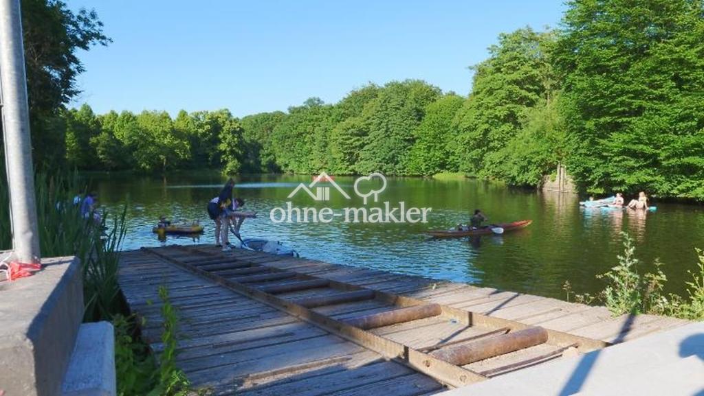 SUP + Baden in der Alster