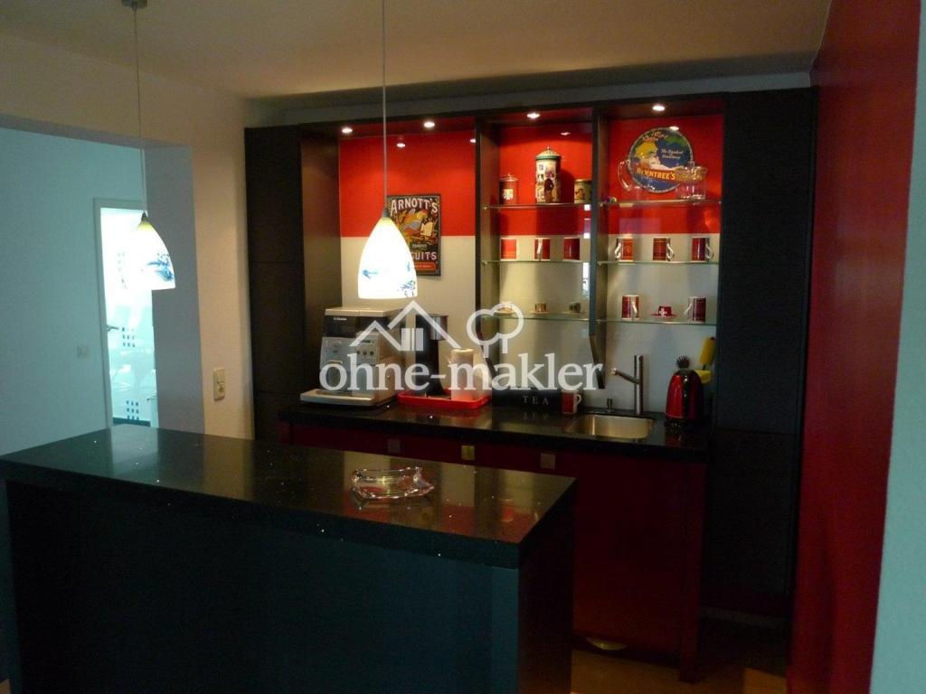 Kaffeebar im ersten Stock