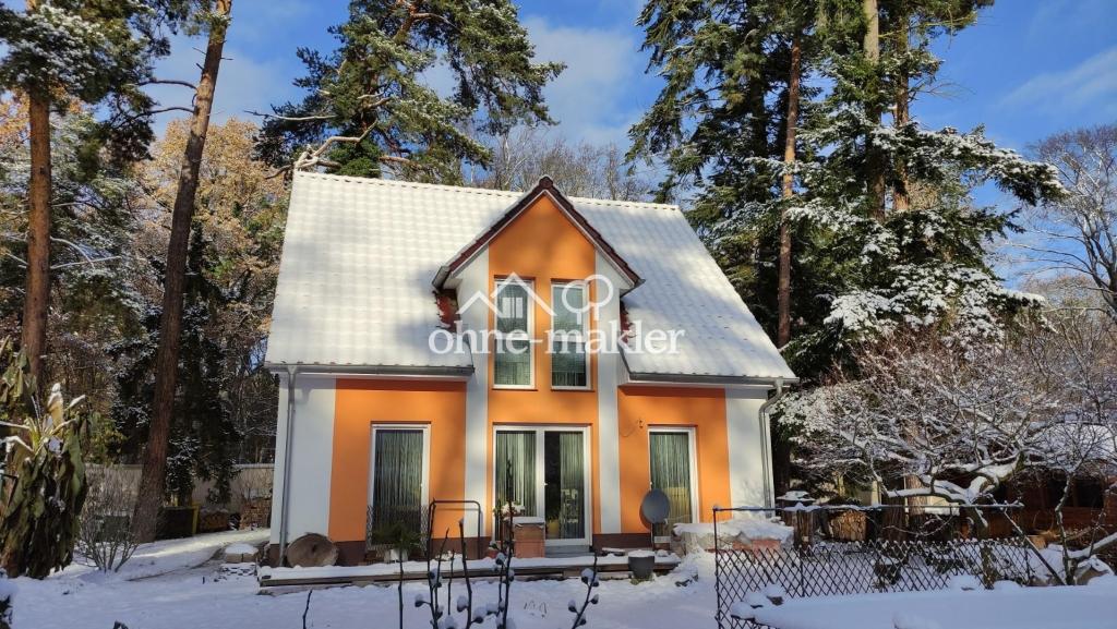 Haus im Winter