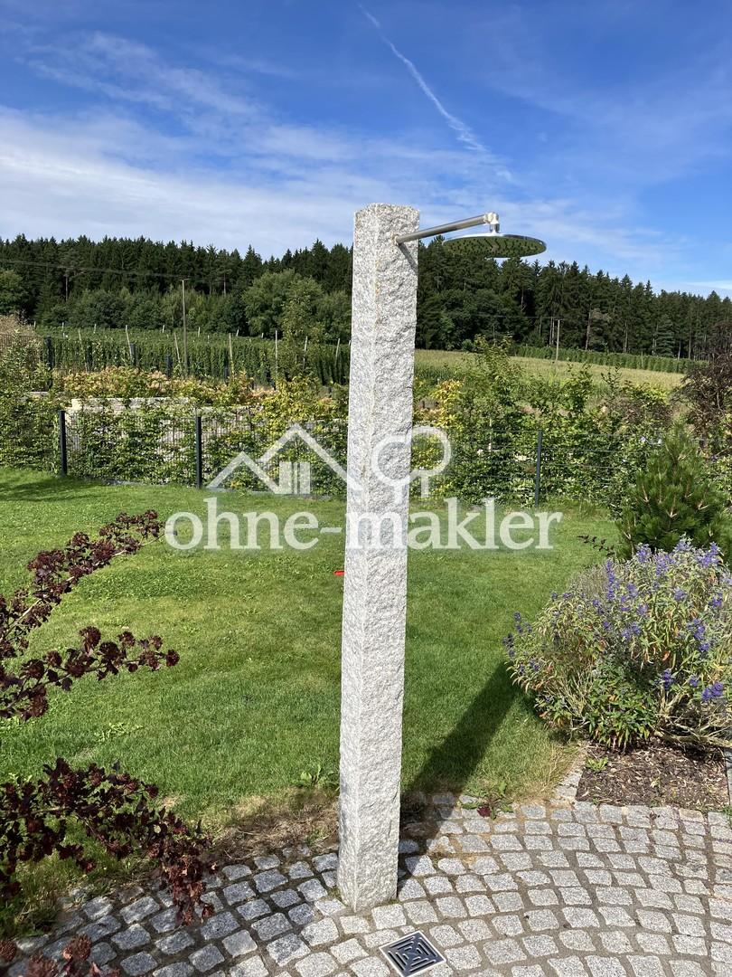 Gartendusche Granit
