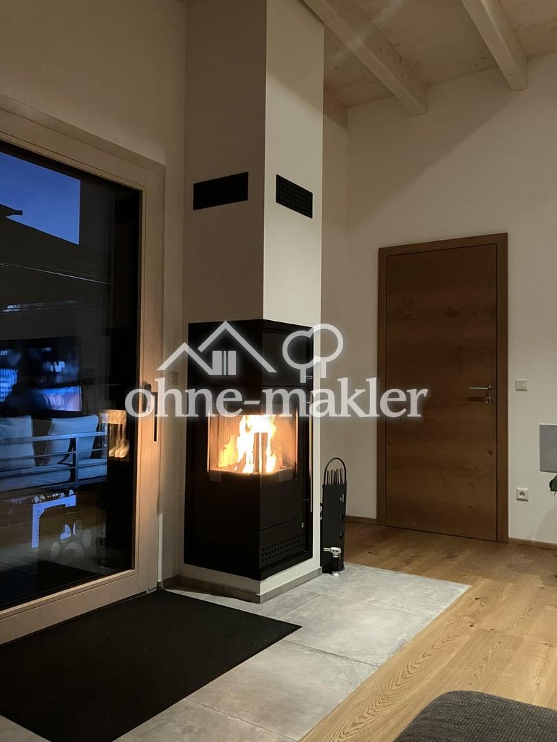 Kamin am Abend