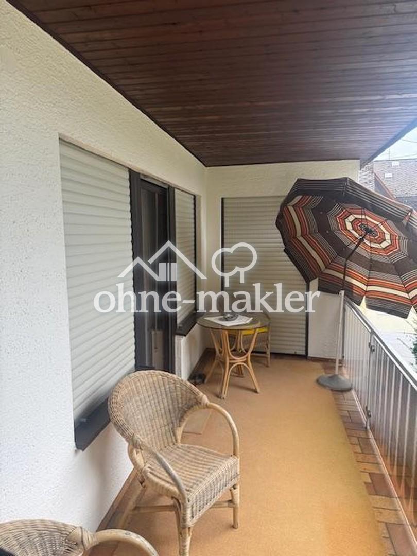 Balkon Wohnung 2.OG
