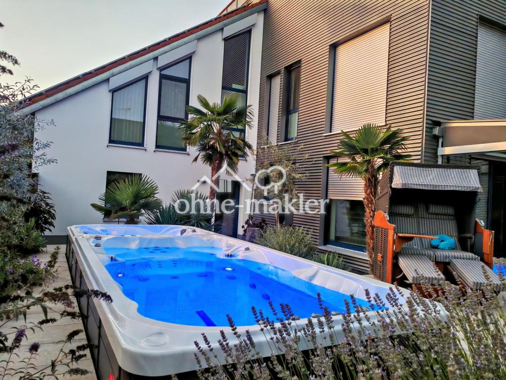 Garten und Pool (SwimSpa)