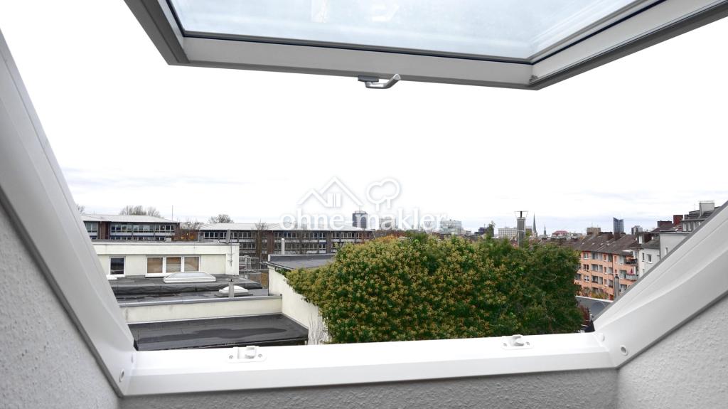 Fernblick aus Schlafzimmer