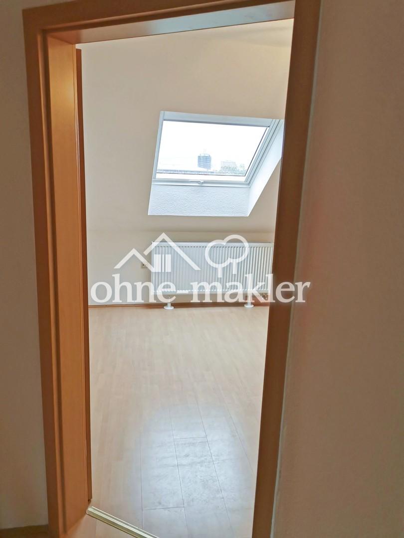 Blick ins Schlafzimmer