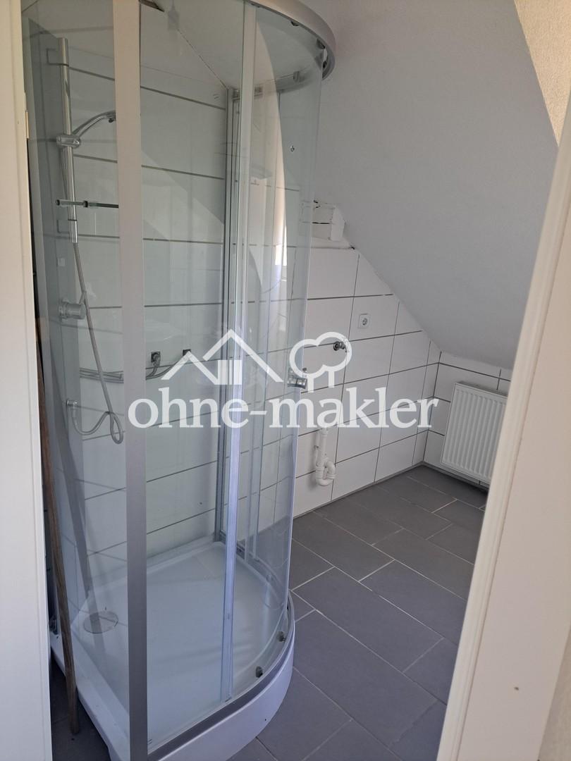 Moderne Dusche