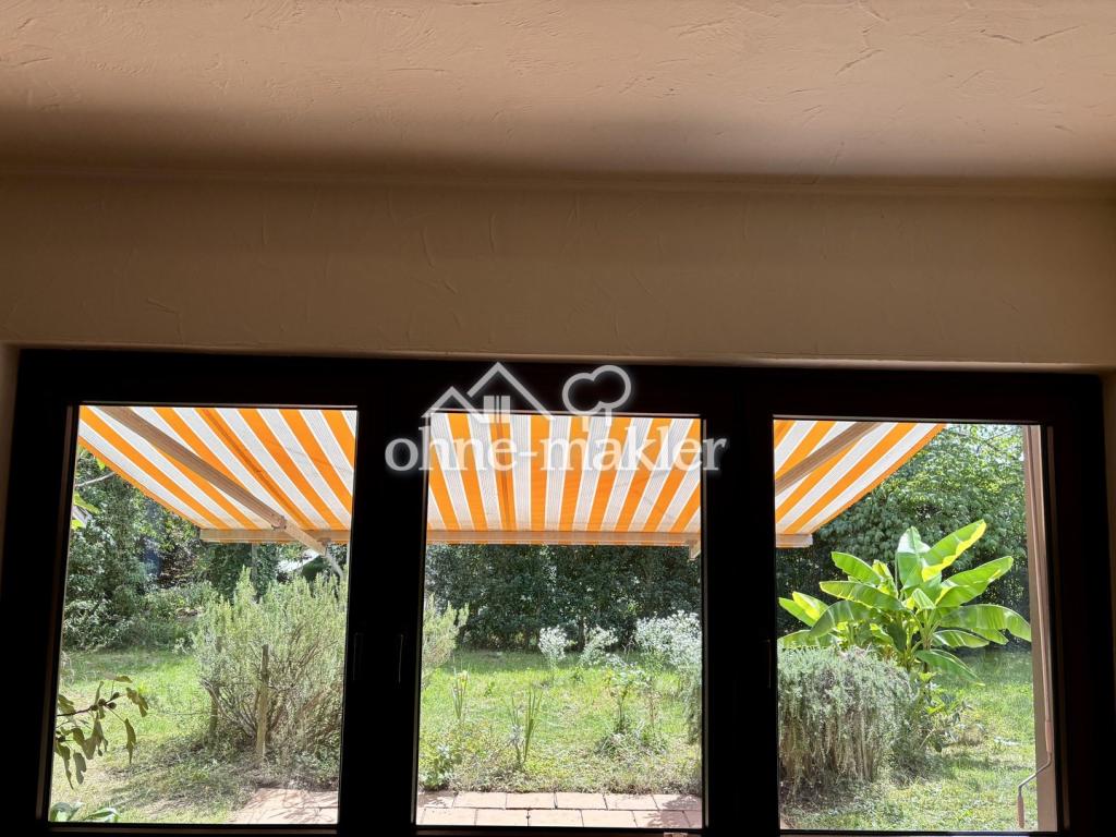 Blick vom Wohnzimmer