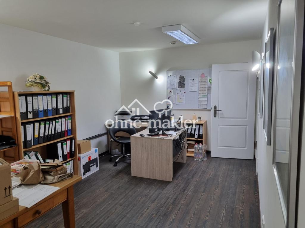 Büro, geplanter Badbereich