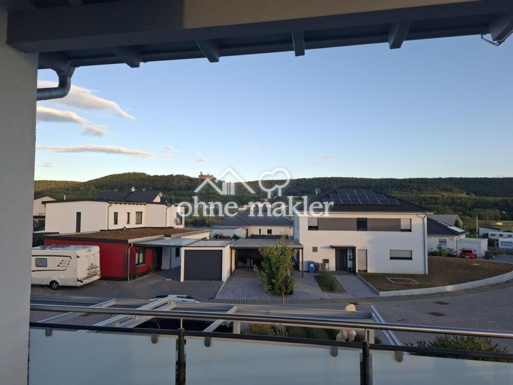 Ausblick Balkon
