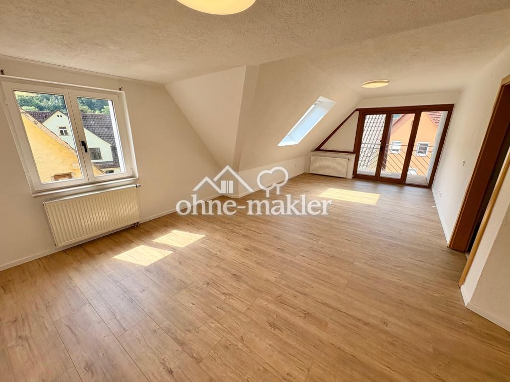 Schlafzimmer mit Balkon
