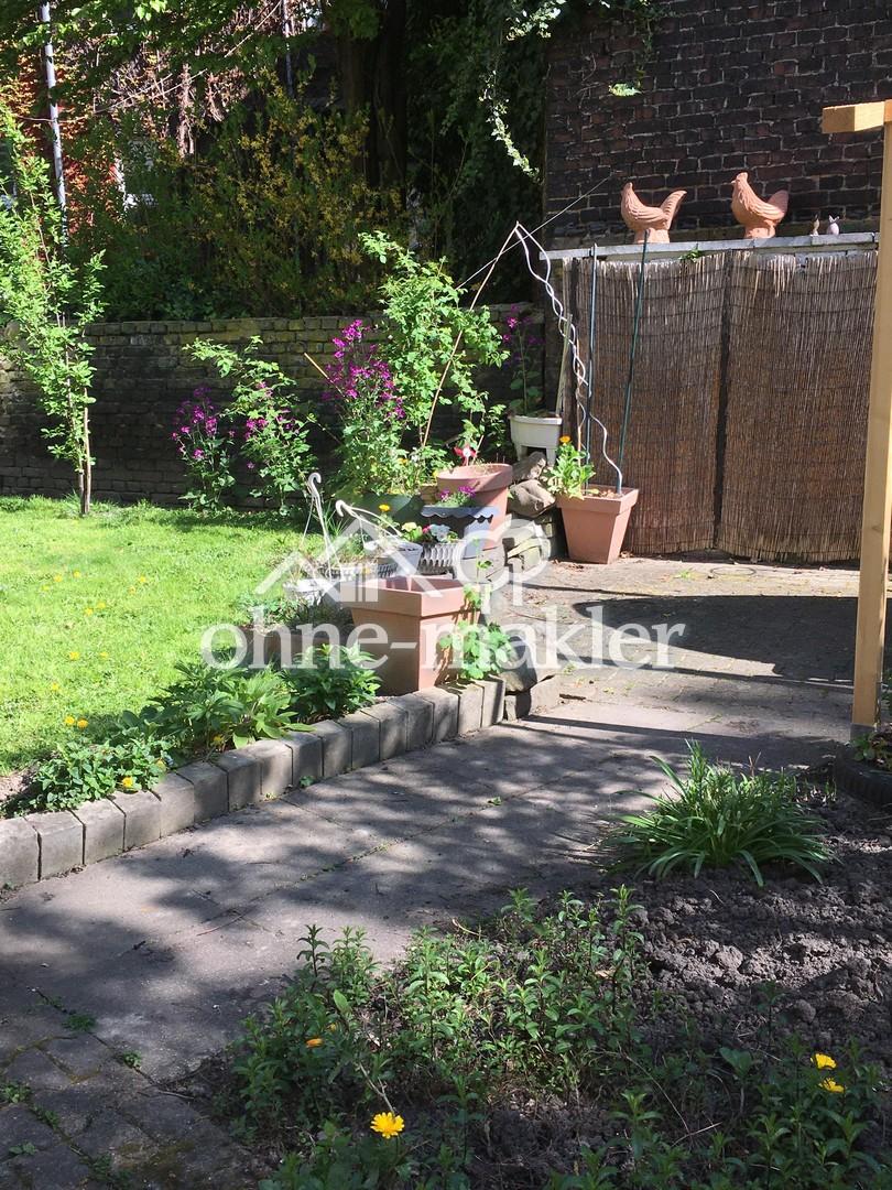 Garten für Bewohner des Hauses