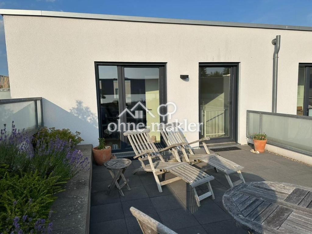 40m² Dachterrasse im 1.OG
