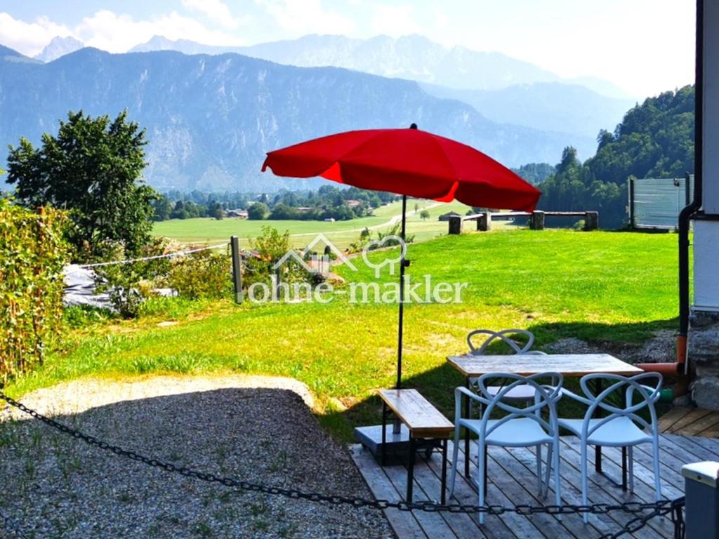 Terrasse und Garten