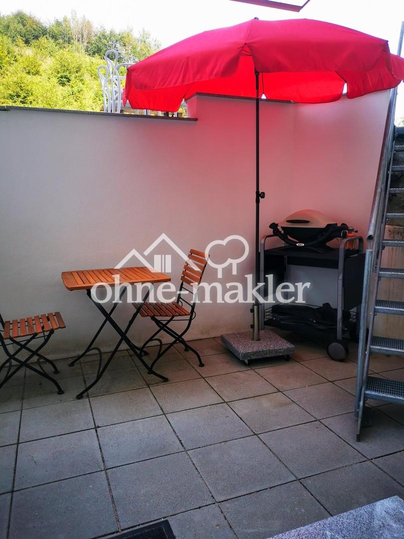 Patio mit Weber Grill