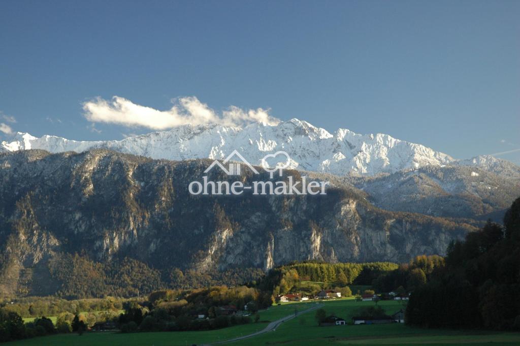 Blick von Terrasse und Garten