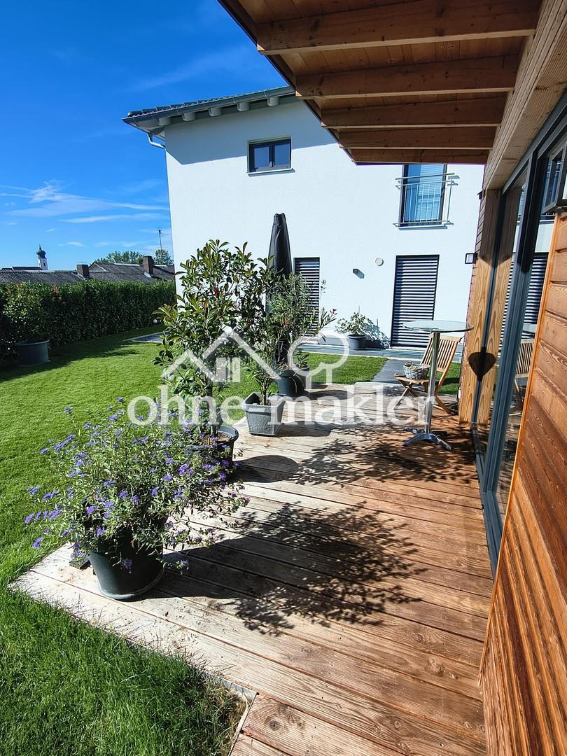 Terrasse Gartenhaus