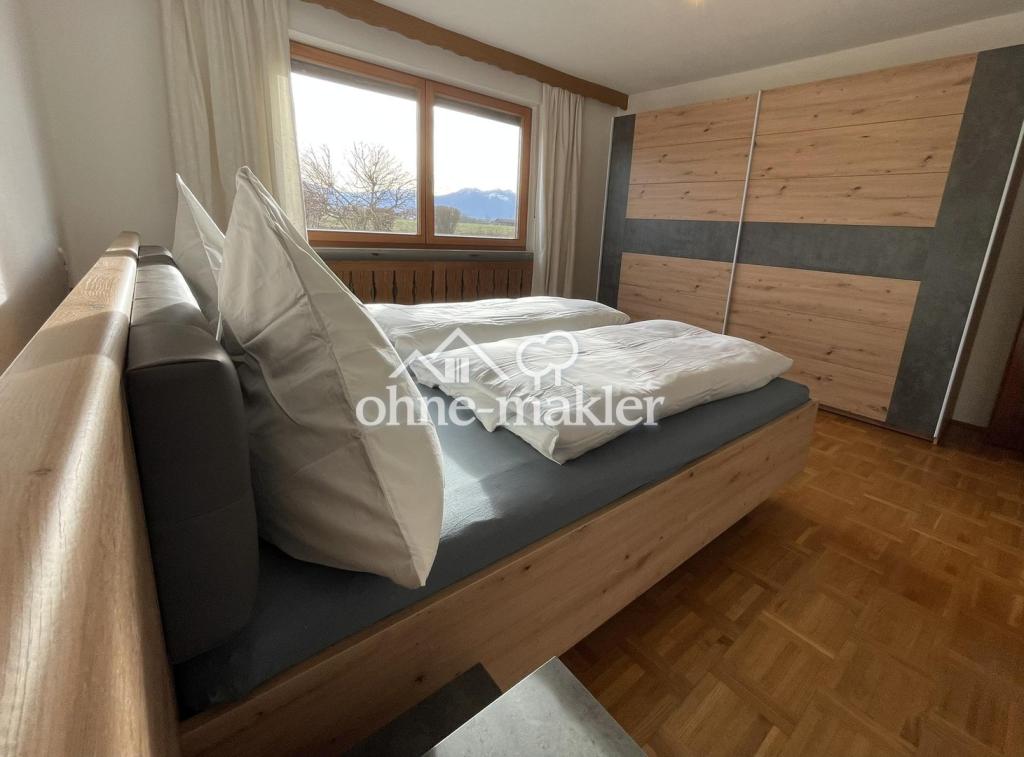 Befristet: Möblierte 3-Zimmer Wohnung mit Garten in Rosenheim Happing mit Alpenblick - Photo 4