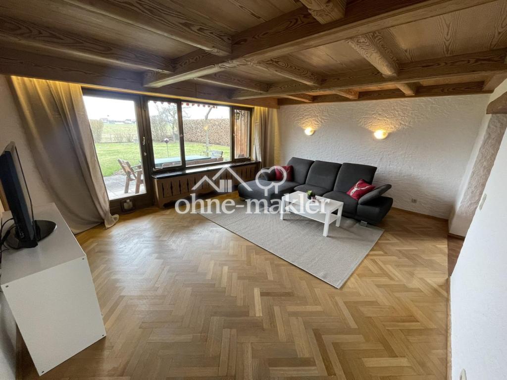 Befristet: Möblierte 3-Zimmer Wohnung mit Garten in Rosenheim Happing mit Alpenblick - Photo 1