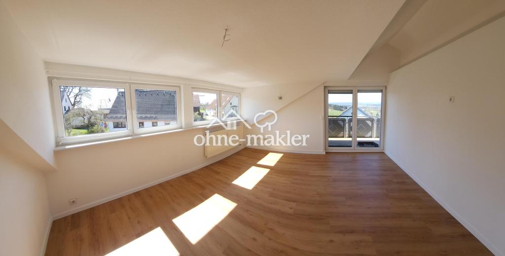 2. Wohn/Esszimmer / Balkon