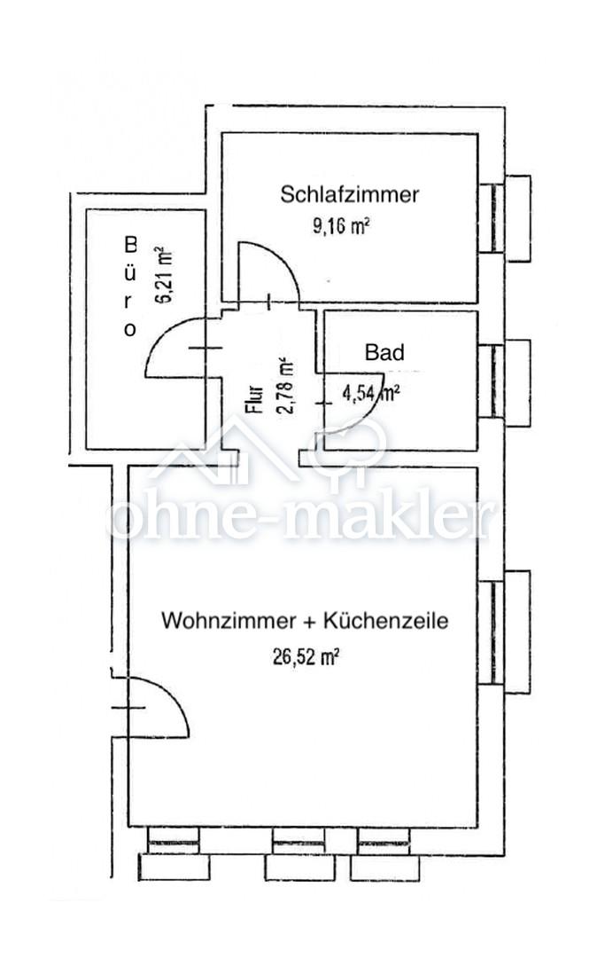 Grundriss Souterrain
