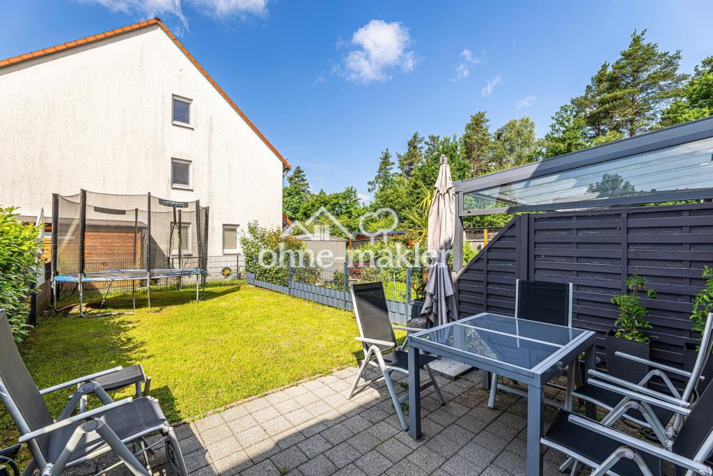 Sonnige West-Terrasse