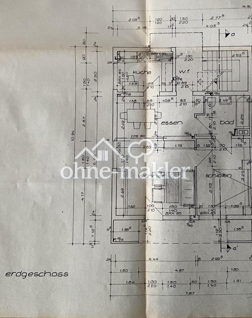 Grundriss Erdgeschoss