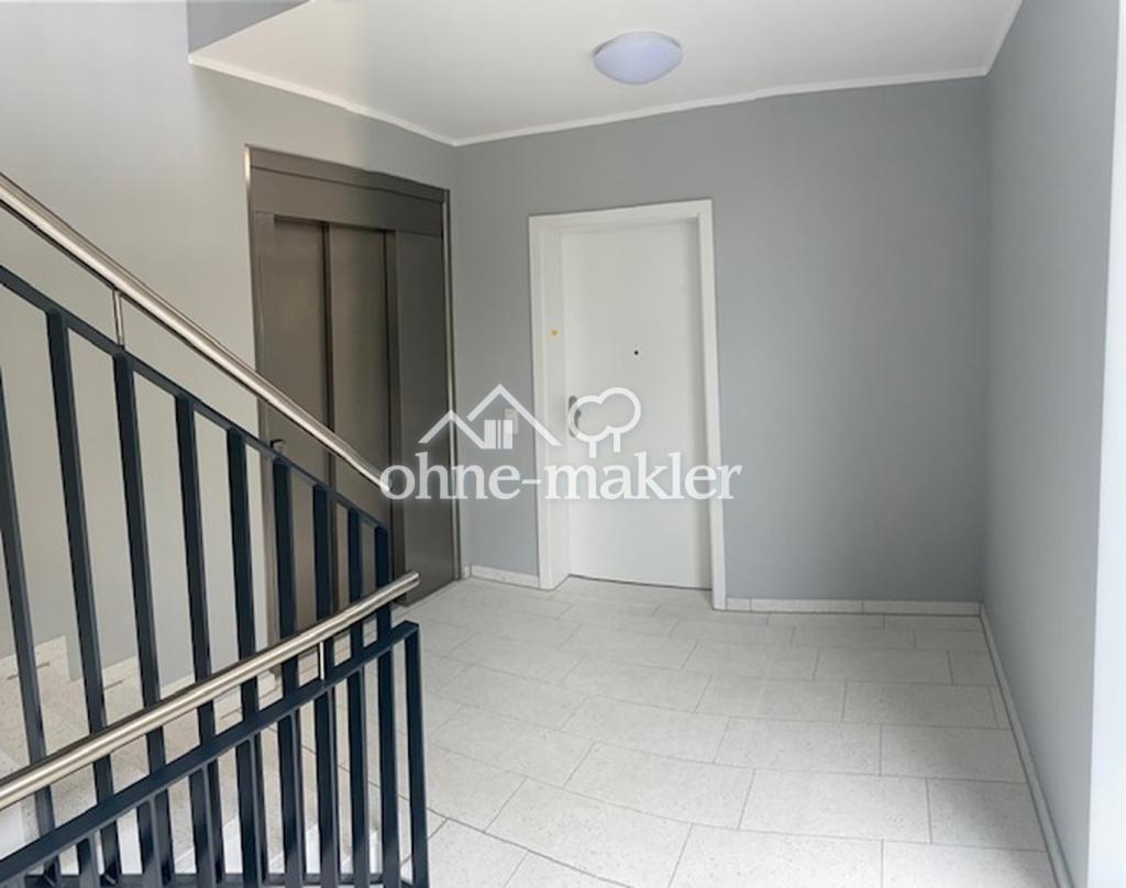 Treppenhaus vor Wohnung