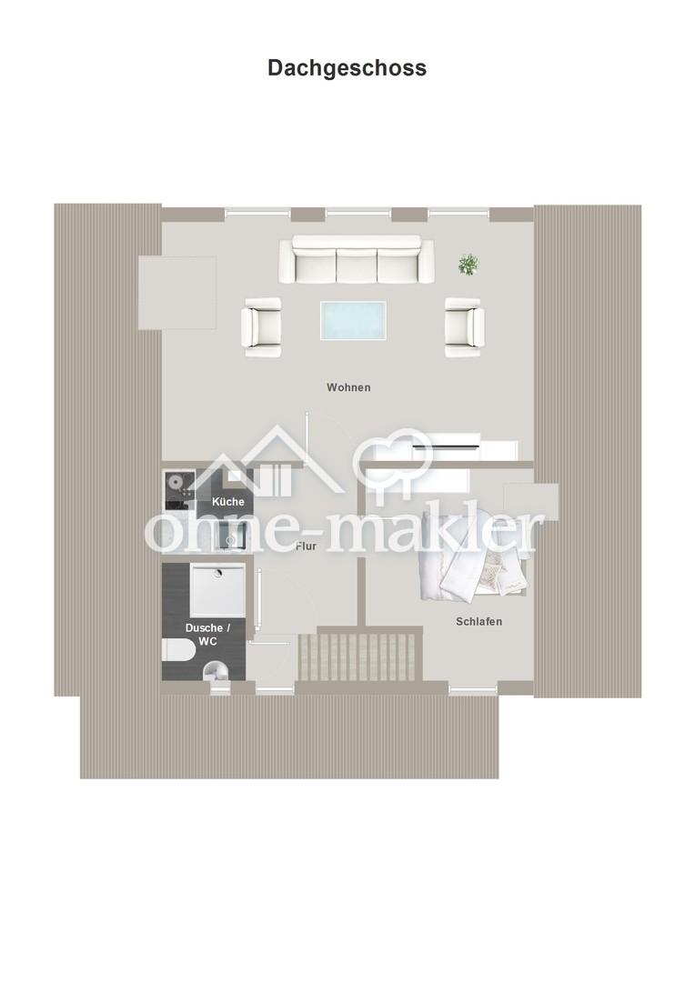 Wohnung im DG