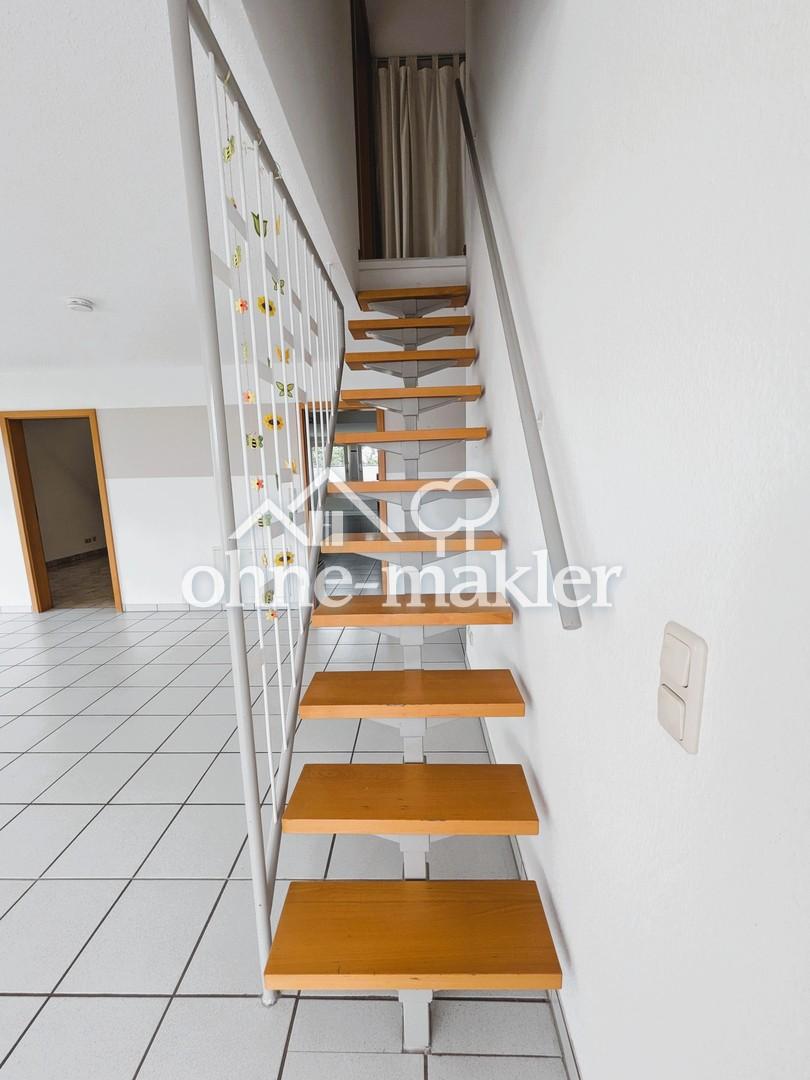Treppenaufgang zum Studio