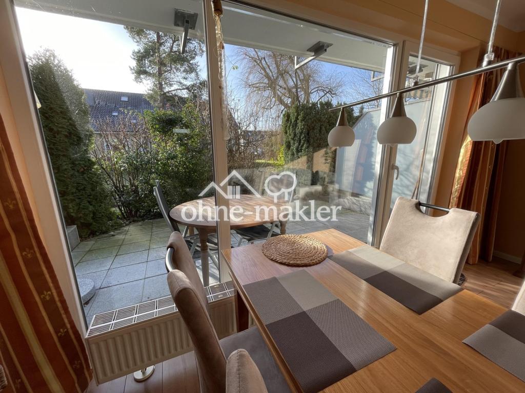 Blick auf Südterrasse